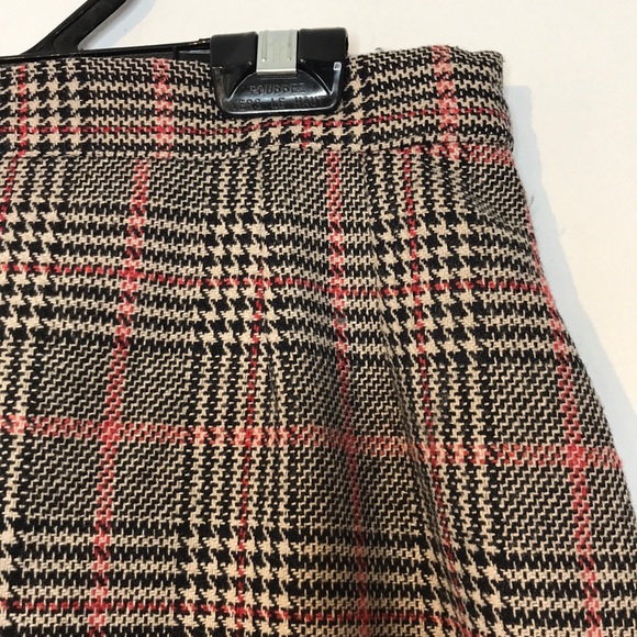 Vintage checked midi ruffle skirt - Picture 3 of 9